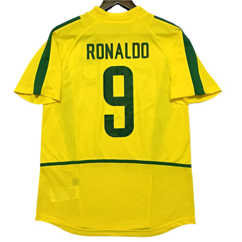 Ronaldo 2002 Retro Brazil Jersey